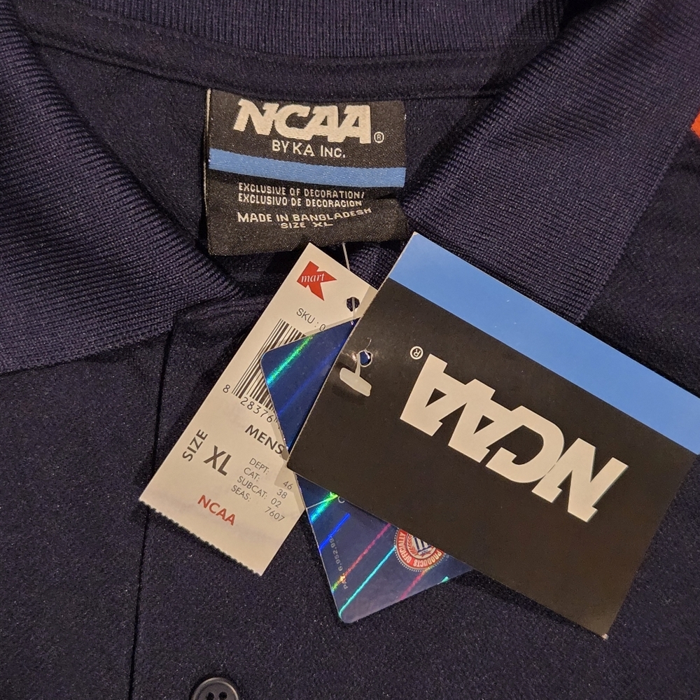 NCAA Polo University Of Virginia XL NEW - Picture 3 of 3